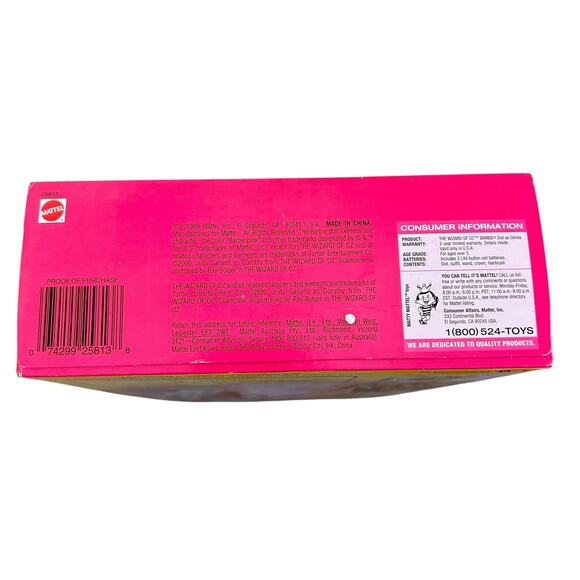 Vintage 1999 Mattel Barbie as Glinda New In Box - Picture 4 of 4